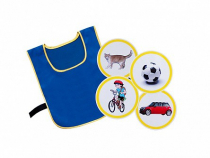 Игровой комплект "Жилет-накидка" с набором тематических картинок - «globural.ru» - Сыктывкар