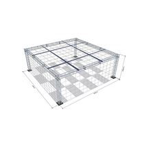 Огражденное пространство с защитной сеткой для безопасного пилотирования 8х8х3м  - «globural.ru» - Сыктывкар