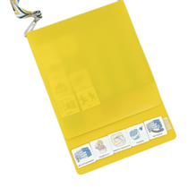 Коммуникативная книга с карточками PECS/ПЭКС (Большая, цвет желтый) - «globural.ru» - Сыктывкар