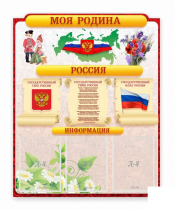 Стенд "Наша родина Россия" - «globural.ru» - Сыктывкар