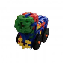 Набор для конструирования «Строительные интерактивные блоки стандарт» Комплект №3 "Машинка с колесами" - «globural.ru» - Сыктывкар