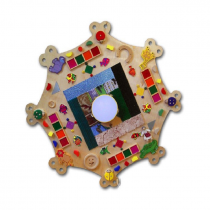 Тактильный диск с декоративными элементами (вариант 1) - «globural.ru» - Сыктывкар