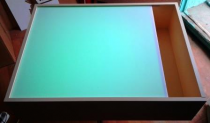 Стол для рисования песком с RGB подсветкой 50*30см - «globural.ru» - Сыктывкар