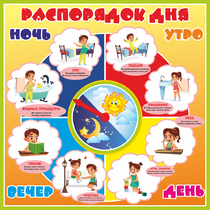 Стенд "Распорядок дня" - «globural.ru» - Сыктывкар