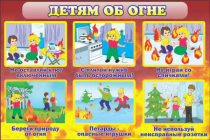Стенд "Детям об огне" - «globural.ru» - Сыктывкар
