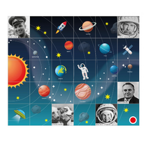 Коврик для логобота Пчелка "Космос" - «globural.ru» - Сыктывкар