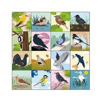 Коврик для логобота Пчелка "Птицы" - «globural.ru» - Сыктывкар