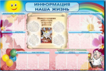 Стенд-уголок "Информация. Наша жизнь" - «globural.ru» - Сыктывкар