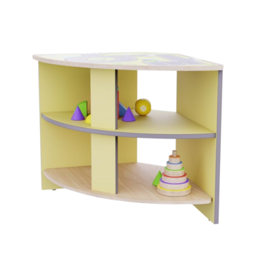 Угловое место для хранения из коллекции «НЕГА» (желтый) - «globural.ru» - Сыктывкар