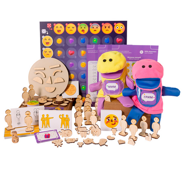 Комплект игр для развития эмоционально-волевой сферы "Эмоциональный интеллект" с ПО  - «globural.ru» - Сыктывкар