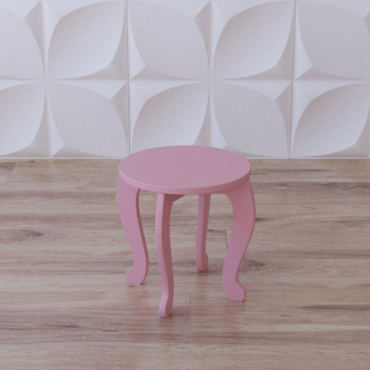 Табурет «Царевна» розовый - «globural.ru» - Сыктывкар