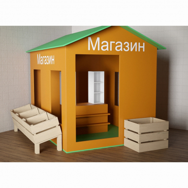 Игровой домик «Рынок» - «globural.ru» - Сыктывкар