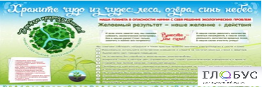 Стенд "Бережем природу вместе" - «globural.ru» - Сыктывкар