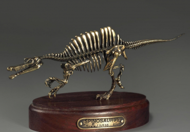 Модель скелета динозавра Spinosaurus - «globural.ru» - Сыктывкар