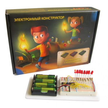 Электронный конструктор "Эксперименты с микросхемами" - «globural.ru» - Сыктывкар