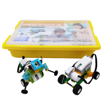 Набор для занятий робототехникой Ведушка с пластиковым боксом для хранения деталей - «globural.ru» - Сыктывкар