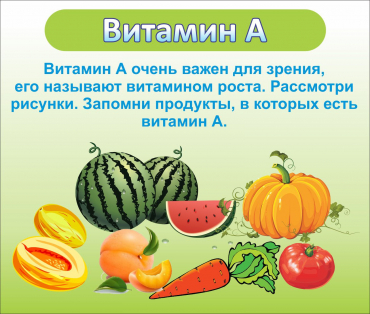 Стенд "Витамин А" - «globural.ru» - Сыктывкар