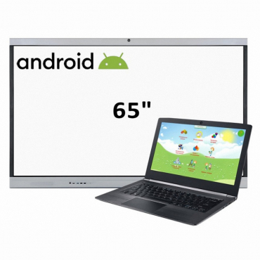 Интерактивная панель 65", ноутбук - «globural.ru» - Сыктывкар