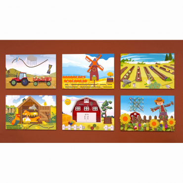 Комплект настенных панелей «Ферма» - «globural.ru» - Сыктывкар