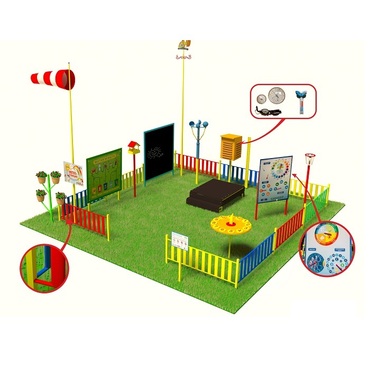 Метеорологическая площадка серия металлическая (комплект Стандарт плюс)    - «globural.ru» - Сыктывкар