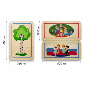 Набор стеновых панелей «Символы России - Традиции» - «globural.ru» - Сыктывкар
